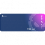 Lorgar Main 139, Gaming mouse pad, High-speed surface, Purple anti-slip rubber base, size: 900mm x 360mm x 3mm, weight 0.6kg|LRG-GMP139