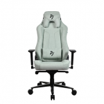Arozzi Frame material: Metal; Wheel base: Aluminium; Upholstery: Soft Fabric | Arozzi | Gaming Chair | Vernazza SoftFabric | Pearl Green|VERNAZZA-SFB-PGN
