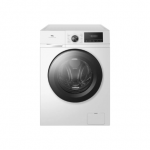 TCL Washing machine | FF1024WA2 | Energy efficiency class A-10% | Front loading | Washing capacity 10 kg | 1400 RPM | Depth 61 cm | Width 59.5 cm | Display | LED | Steam function | White|FF1024WA2