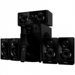 Speakers SVEN HT-210, black (125W, Bluetooth, Optical, Coaxial, FM, USB/SD, Display, RC unit)|SV-014124