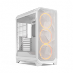 Fractal Design Meshify 3 | White RGB TG Clear Tint | Mid-Tower | ATX|FD-C-MES3A-07