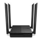 AC1200 Wireless MU-MIMO Wi-Fi Router | Archer C64 | 802.11ac | 867+400 Mbit/s | Ethernet LAN (RJ-45) ports 4 | Mesh Support No | MU-MiMO Yes | No mobile broadband | Antenna type 4 x Fixed|Archer C64