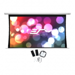 Elite Screens Electric Projection Screen, White | SKT150XHW2 | Diagonal 150 " | 16:9|SKT150XHW2-E24