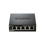 D-Link | Ethernet Switch | DGS-105/E | Unmanaged | Desktop | Gigabit Ethernet (copper) ports quantity 5 | 60 month(s)|DGS-105/E