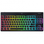 Razer | BlackWidow V4 Low-Profile Tenkeyless HyperSpeed | Keyboard | Wireless | US | Bluetooth | Yellow Switches | Black|RZ03-05450100-R3M1