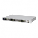 Ubiquiti | PRO 48 | 48-port, Layer 3 switch supporting 10G SFP+ connections with fanless cooling | Rack-mountable | L3|USW-Pro-48