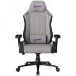 LORGAR CHA41, Ergonomic Gaming Chair Advanced, premium anti-stain fabric, Grey|LRG-CHA41-GY