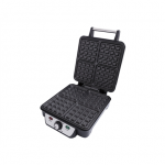 Camry | Waffle maker | CR 3025 | 1150 W | Number of pastry 4 | Belgium | Black/Stainless steel|CR 3025