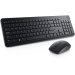 Dell | KM3322W | Keyboard and Mouse Set | Wireless | Mouse included | Batteries included | Wireless connection | Lithuanian | Black|580-AKFZ_LT