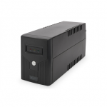 Digitus | Line-Interactive UPS | Line-Interactive UPS DN-170063, 600VA, 360W, 1x 12V/7Ah battery, 2x CEE 7/7 outlet, 2x RJ-11, 1x USB 2.0 type B, LED, Simulated Sine Wave, 298x101x142mm, 4.35kg | 600 VA | 360 W|DN-170063