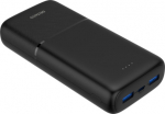 I&scaron;orinė baterija DELTACO 20 000 mAh, 2 x USB-A 18 W, 1 x USB-C PD 20 W / PB-C1008|PB-C1008