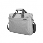 Natec Laptop Bag, Mustela, 15.6", Grey | Natec | Mustela | Fits up to size 15.6 " | Toploading laptop case | Shoulder strap | Grey|NTO-0766