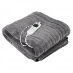 Camry | Electirc Heating Blanket with Timer | CR 7434 | Number of heating levels 7 | Number of persons 1 | Washable | Remote control | Super Soft Double-Faced Coral Fleece | 110-120 W|CR 7434