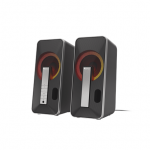 Genesis | Computer Speaker | Helium 100BT RGB | Bluetooth | Silver/Black | Gaming Speakers | Wireless connection|NCS-1635