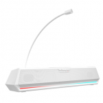 Edifier 7.1 Surround Gaming Speaker | G1500 BAR | Bluetooth | White | Wireless connection|G1500 BAR White