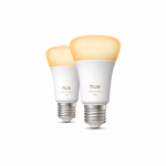Philips Hue WA 1100 A60 2P EU | E27 | 8.1 W | Warm to cool white light | Bluetooth and Zigbee|8720169364868