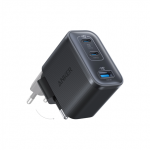 Anker Nano Charger 70W, 3 ports, Black | 2 x 24 pin USB-C, 4 pin USB Type A|A121AL11