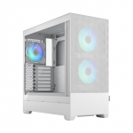 Fractal Design | Pop Air RGB | Side window | White TG Clear Tint | ATX, mATX, Mini ITX | ATX|FD-C-POR1A-01