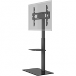 Goobay Floor stand | TV Floor Stand Basic, Size L | Swivel | 37-70 " | Maximum weight (capacity) 40 kg | Black|58526