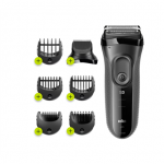 Braun Shave&Style Shaver | 3000BT Series 3 | Operating time (max) 45 min | NiMH | Black|3000BT