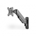 Digitus Wall mount | DA-90396 | Adjustable Height, Rotate, Tilt | 17-32 " | Maximum weight (capacity) 8 kg | Black|DA-90396
