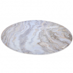 Arozzi Zona Round Floor Pad | White Marble|AZ-ZONA-PAD-WTM