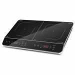 Caso | Hob | Touch 3500 | Induction | Number of burners/cooking zones 2 | Touch control | Timer | Black | Display|02018