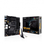 Mainboard|ASUS|AMD B550|SAM4|MicroATX|Memory DDR4|Memory slots 4|1xPCI-Express 3.0 1x|1xPCI-Express 3.0 16x|1xPCI-Express 4.0 16x|2xM.2|1xHDMI|1xDisplayPort|2xUSB 2.0|5xUSB 3.2|1xUSB type C|1xPS/2|1xOptical S/PDIF|1xRJ45|5xAudio port|TUFGAMB550MPLUSW ...