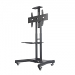 Neomounts Floor stand | NM-M1700BLACK TV trolley | Adjustable Height | 32-75 " | Maximum weight (capacity) 50 kg | Black|NM-M1700BLACK