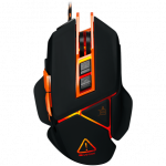 CANYON mouse Hazard GM-6 LED Wired Black Orange|CND-SGM6N