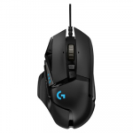 Logitech G502 HERO, wired gaming mouse, black|910-005470