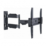 Gembird | Wall mount | WM-55ST-02 | Tilt, Swivel | 32-55 " | Maximum weight (capacity) 30 kg | Black|WM-55ST-02