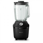 Philips Blender | HR2291/01 3000 Series | Tabletop | 600 W | Jar material Glass | Jar capacity 2 L | Ice crushing | Black|HR2291/01