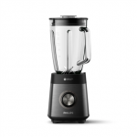 Philips Blender | HR3041/00 | Tabletop | 1200 W | Jar material Glass | Jar capacity 1.5 L | Ice crushing | Black|HR3041/00