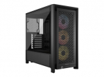 Corsair PC Case | Frame 4000D RS ARGB Modular | Black | Mid-Tower|CC-9011296-WW