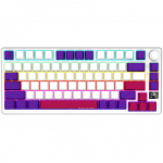 LORGAR KBP7075W, Wireless 75% Mechanical Gaming Keyboard Pro, White, EN layout|LRG-KBP7075W-WH-US