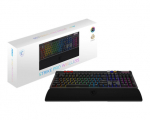 MSI STRIKE PRO WIRELESS | Gaming keyboard | Wireless | US | Black | 2.4 GHz Wireless, Bluetooth, USB 2.0 | Kailh Midnight Pro Silent Tactile|STRIKE PRO W SILENT US