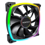 CASE FAN 140MM/AX140 PWM BLACK MONTECH|AX140PWMBLACK