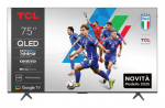 TV Set|TCL|75 "|4K Ultra HD|3840 x 2160 pixels|Flat|16:9|QLED|75P8K|75P8K
