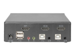DIGITUS KVM Switch 2x1 HDMI 2-Port|DS-12870