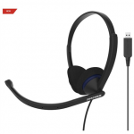 Koss | Headphones | CS200 USB | Wired | On-Ear | Microphone | Black|194390