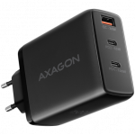 AXAGON GaN wallcharger, 3x port (USB-A + 2x USB-C), PD3.0/PPS/QC4+/SFC2.0/AFC/SCP/FCP/Apple, 100W | ACU-DPQ100|ACU-DPQ100
