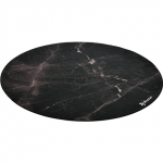 Arozzi Zona Round Floor Pad | Black Marble|AZ-ZONA-PAD-BKM