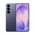 Samsung Galaxy | S26 (S942) | Cobalt Violet | 6.3 " | Dynamic LTPO AMOLED 2X | 1080 x 2340 pixels | Qualcomm | Snapdragon 8 Elite Gen 5 (3 nm) | Internal RAM 12 GB | 128 GB | Dual SIM | 5G | Main camera resolution 50+12+10 MP | Android | Secondary ca ...