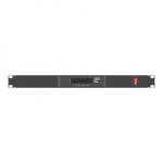 Lanberg 19" fan unit/ventilation panel with LCD 4 fans + thermostat 230V | AK-1503-B | Black|AK-1503-B