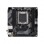 Gigabyte | B650I AX 1.0 | Processor family AMD | Processor socket AM5 | DDR5 DIMM | Supported hard disk drive interfaces SATA, M.2 | Number of SATA connectors 2|B650I AX
