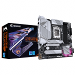 Gigabyte B760M AORUS ELITE WIFI6E GEN5 | Processor family Intel | Processor socket LGA1700 | DDR5 | Supported hard disk drive interfaces M.2, SATA | Number of SATA connectors 4|B760M A E WF6E GEN5