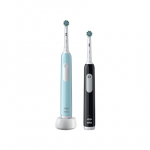 Oral-B | Electric Toothbrush | Pro Series 1 Duo | Rechargeable | For adults | Number of brush heads included 2 | Number of teeth brushing modes 3 | Blue/Black|Pro1 Duo Blue Black