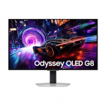 Monitor|SAMSUNG|S32FG810SU|32"|Gaming/Smart/4K|Swivel|Pivot|Height adjustable|Tilt|Panel OLED|3840x2160|16:9|240|0.03 ms|Speakers|Colour Silver|LS32FG810SUXEN|LS32FG810SUXEN