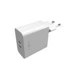 Fixed | Dual USB-C Mains Charger, PD support, 65W|FIXC65-2C-WH